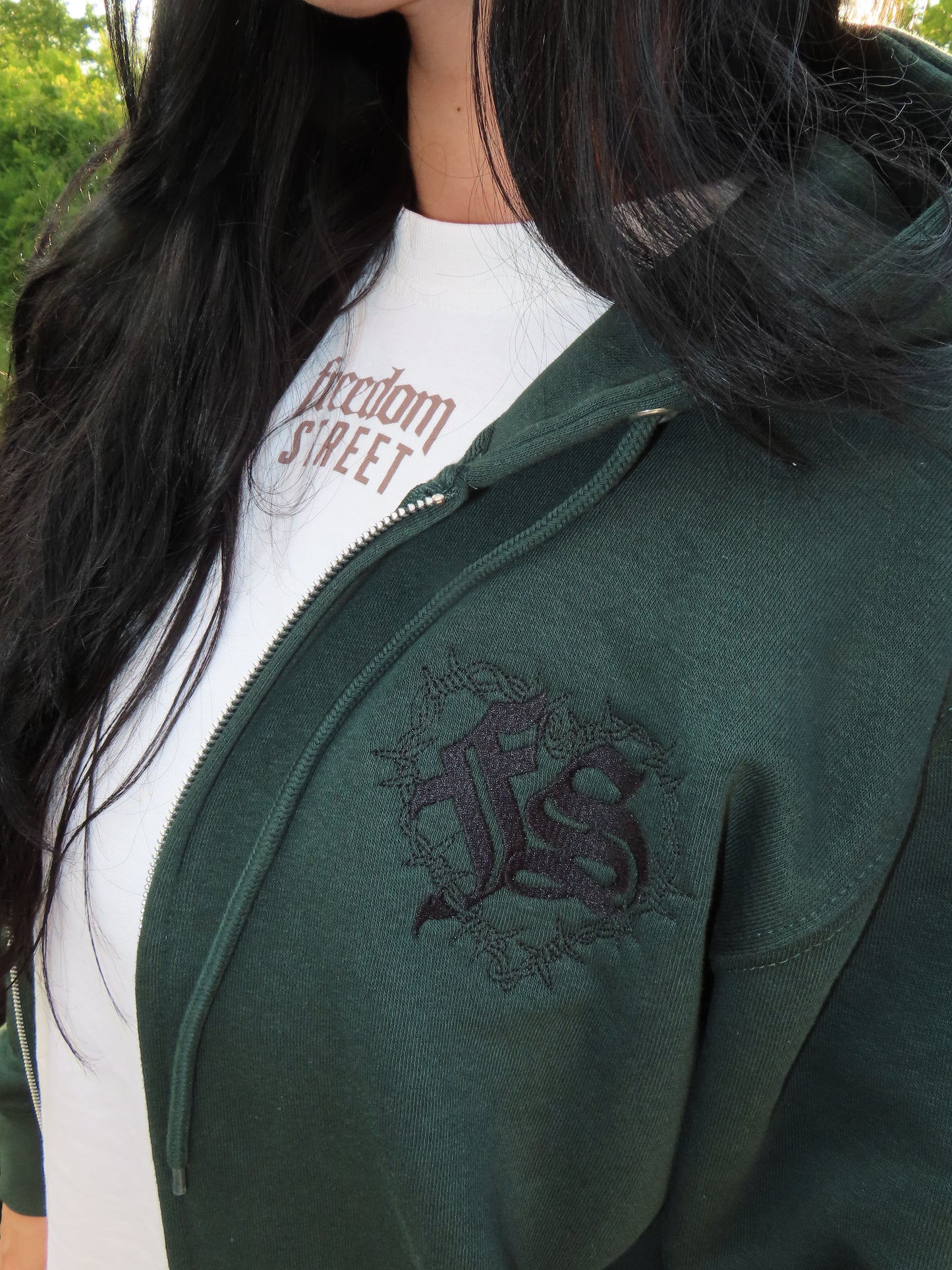 Free my Palestine Zip Up