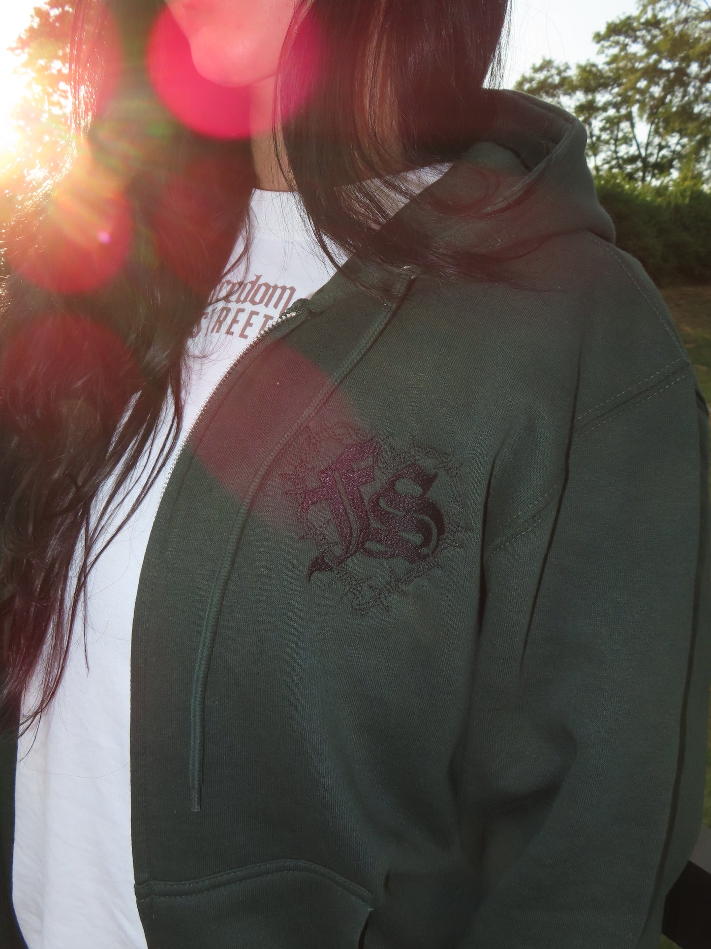 Free my Palestine Zip Up