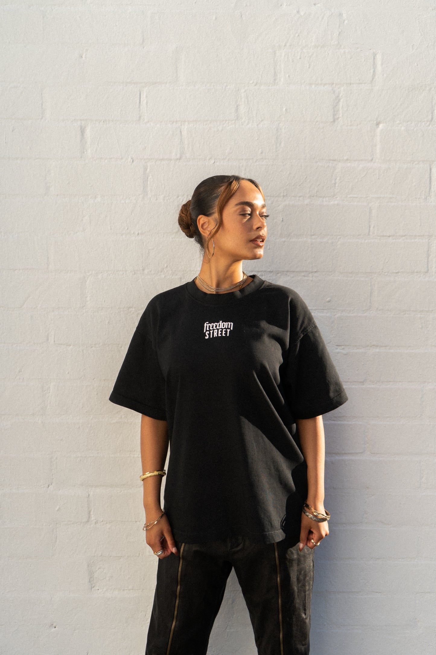 Liberté Heavy Tee in Black