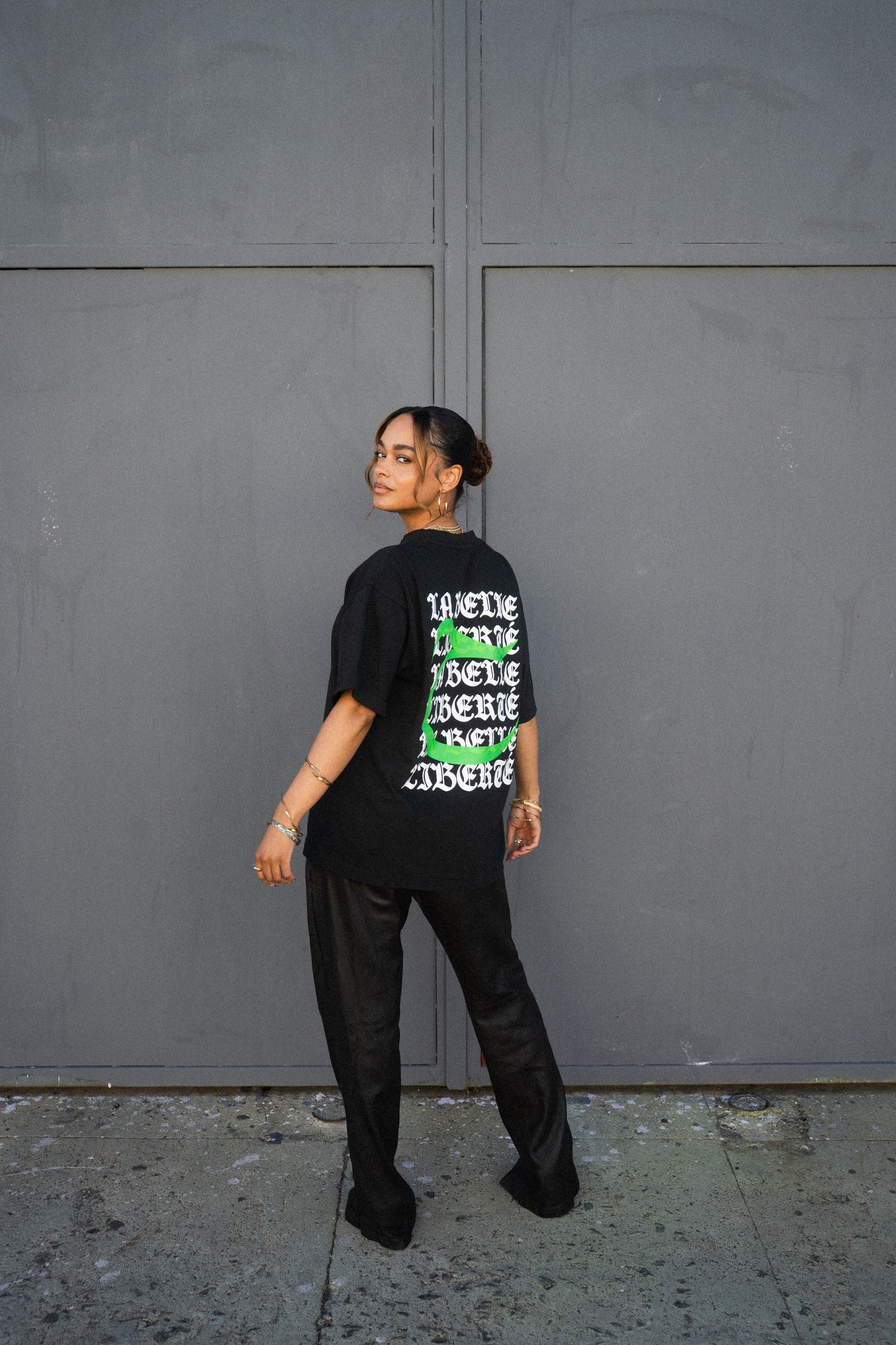 Liberté Heavy Tee in Black