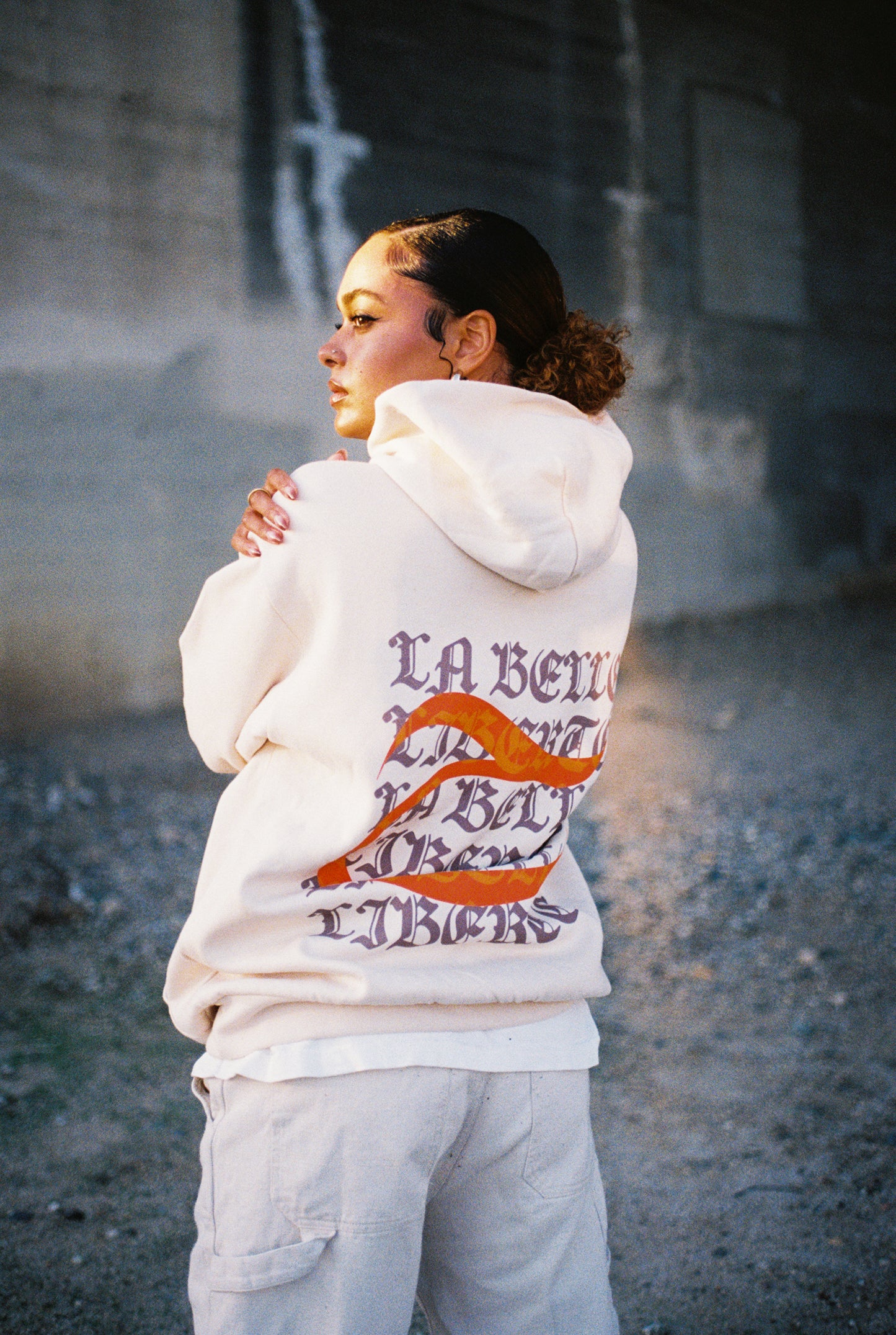 Liberté Hoodie in Cream