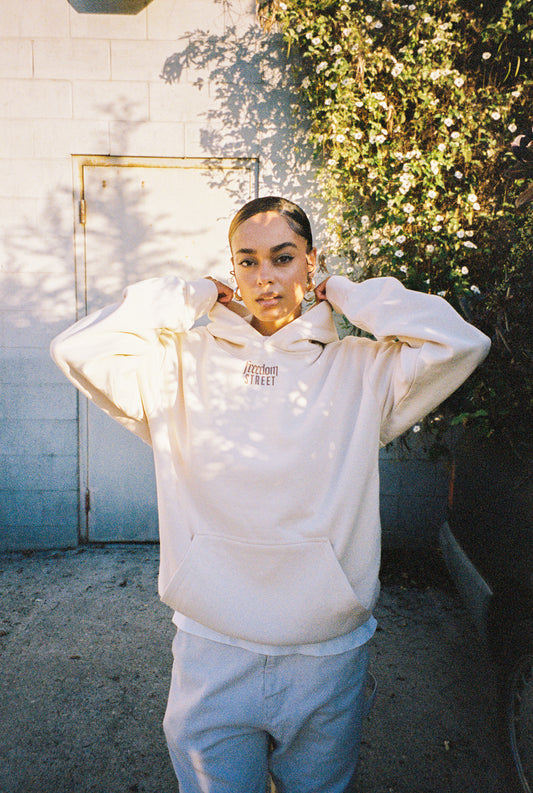 Liberté Hoodie in Cream