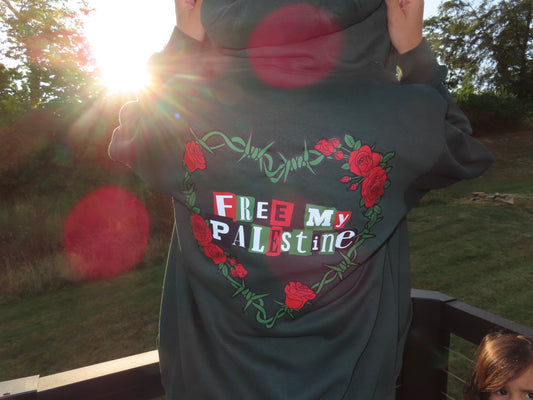 Free my Palestine Zip Up